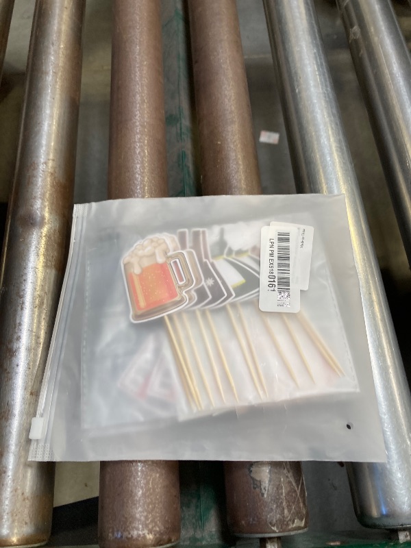 Photo 1 of 24Pcs Oktoberfest Cupcake Toppers, Beer Day Cake Topper, Bavarian Festival Cake Picks for Beer Theme Party Supplies, Oktoberfest Party Decorations (Oktoberfest B)