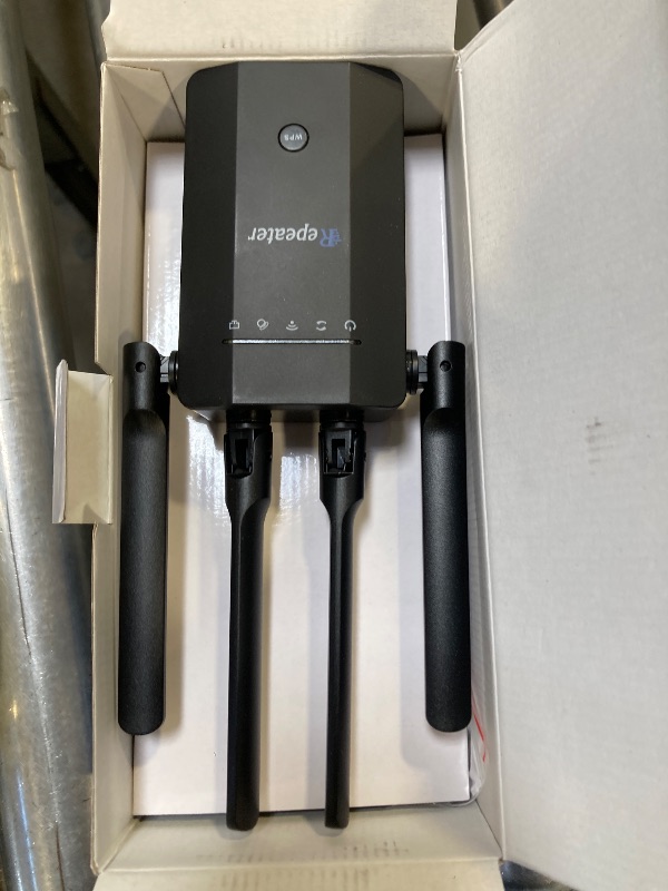 Photo 1 of 2026 New WiFi Repeater Routers Signal Amplifier for Home, Office, Garage, 8X Faster Access Point with Ethernet Port, 1-Tap Setup