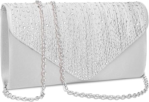 Photo 1 of BBjinronjy Clutch Purses for Women Evening Bag Formal Rhinestone Handbags for Wedding Party Cocktail Prom Dinner