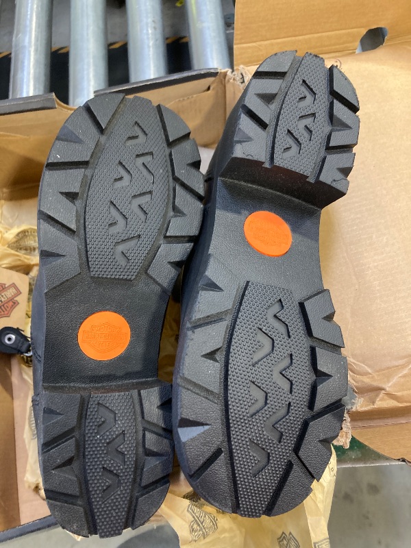 Photo 1 of Harley-Davidson Women's Amherst Leather Motorcycle Casual Boot, Black, 7