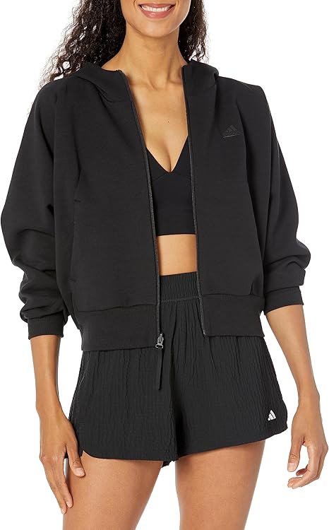 Photo 1 of adidas Women's Z.n.e. Full-Zip Hoodie SMALL