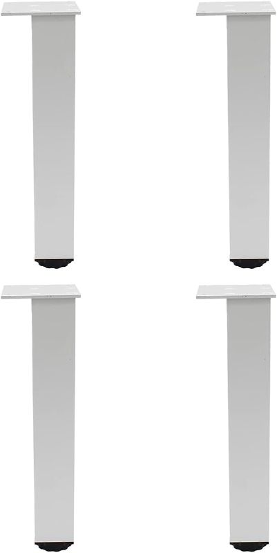 Photo 1 of 4 Pack Adjustable Furniture Legs, 250mm/10'' Silver Aluminum Alloy Support Feet Heavy Duty Replacement Legs for Sofa Bed Desk TV Cabinet Couch Coffee Table Sideboards Cupboard Dresser
