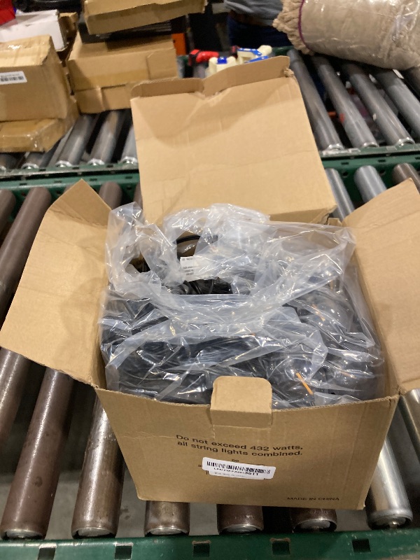 Photo 1 of Aialun 96FT(48FTx2) LED Outdoor String Lights Outside Patio Yard Lighting Waterproof Hanging Warm Glow 2200K Shatterproof Edison Bulbs Exterior,Heavy-Duty Strand Decorative Café Porch Bistro Garden