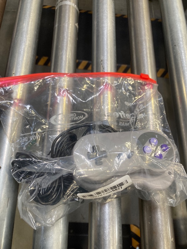 Photo 1 of 2 Pack Retro Wired Controller for SNES Original Console, kiwitatá Remote Wired Gamepad Controller Compatible with SNES Super Entertainment Game Console System