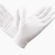Photo 1 of 2 pk white glove set , white size xs