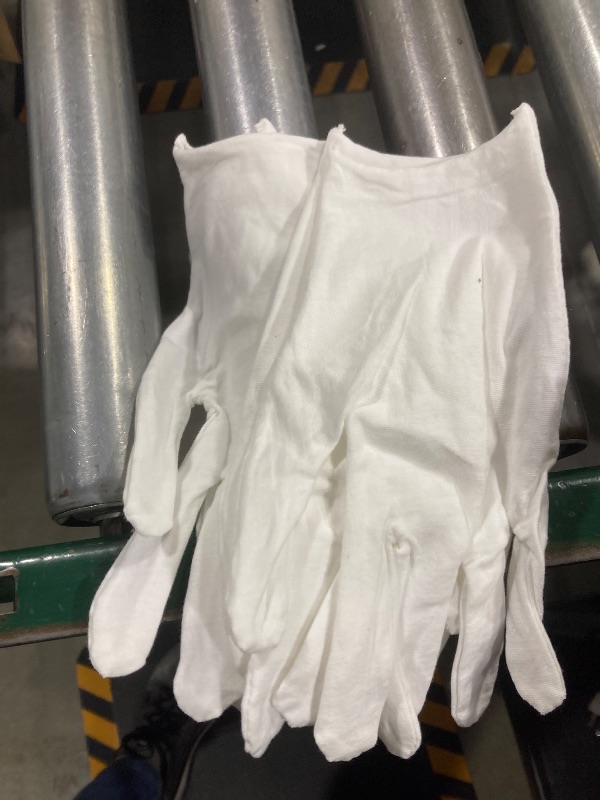 Photo 1 of 2 pk white glove set , white size xs