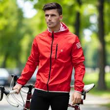 Photo 1 of  Men's Light Running Hiking Rain Jacket Waterproof with Hood Windbreaker size xl 