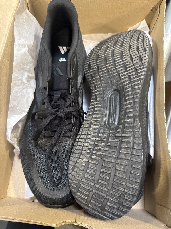 Photo 1 of adidas Men's Runfalcon 5 Running, Black/Black/White, 12