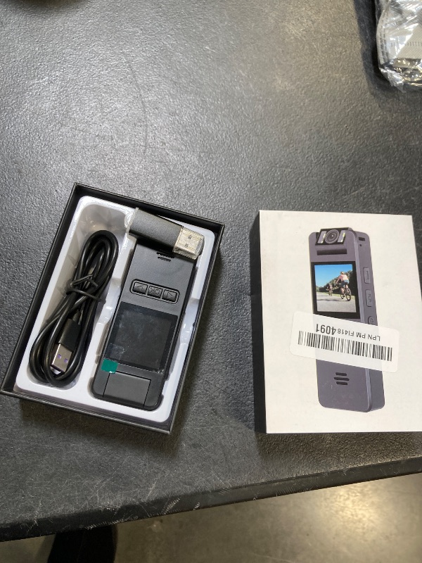 Photo 1 of 64GB Mini Body Cam,1080P Video Camera with 180° Rotating Lens,120° Wide Angle,Audio and Video Recording, Portable Compact Personal Camera Personal Civilians, Police Law Enforcement