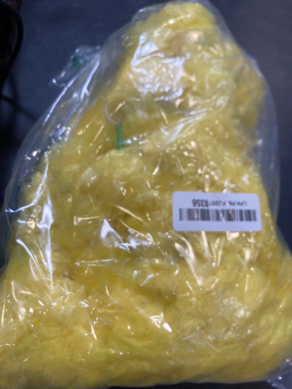 Photo 1 of 6 PC - 5 Feet Marigold Garland Indian American Wedding Party Mantle Decoration, Dia de Los Muertos Faux Garlands Diwali Decoration, Spring Bush Floral ?Yellow?