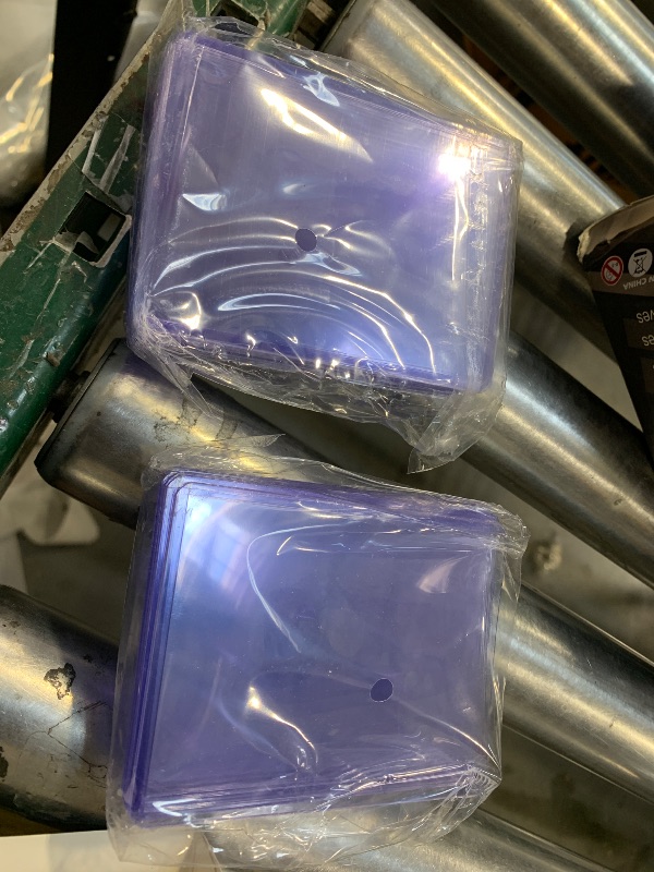 Photo 1 of 400 Card Sleeves Top Loaders for Cards, 3"X4" Toploaders for Cards, Premium Baseball Card Protectors Hard Plastic for Sports and Game Cards (200 Top Loaders + 200 Clear Sleeves)