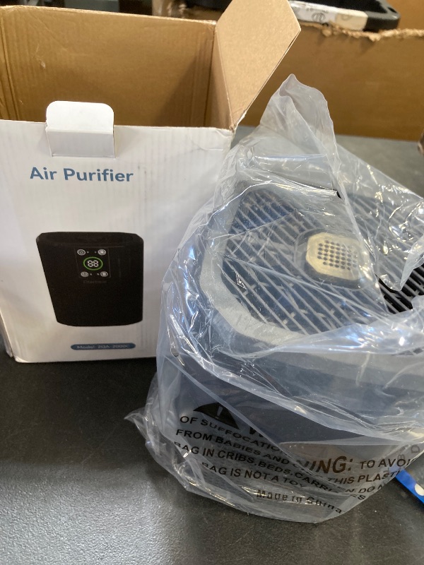 Photo 1 of Air Purifiers for Bedroom Home Up to 1350 Ft², Oterbear Room Air Cleaner with H13 True HEPA Filter with Sleep Mode, Aroma Function, Ambient Light, Remove Dander Smoke Pollen Odor, Black