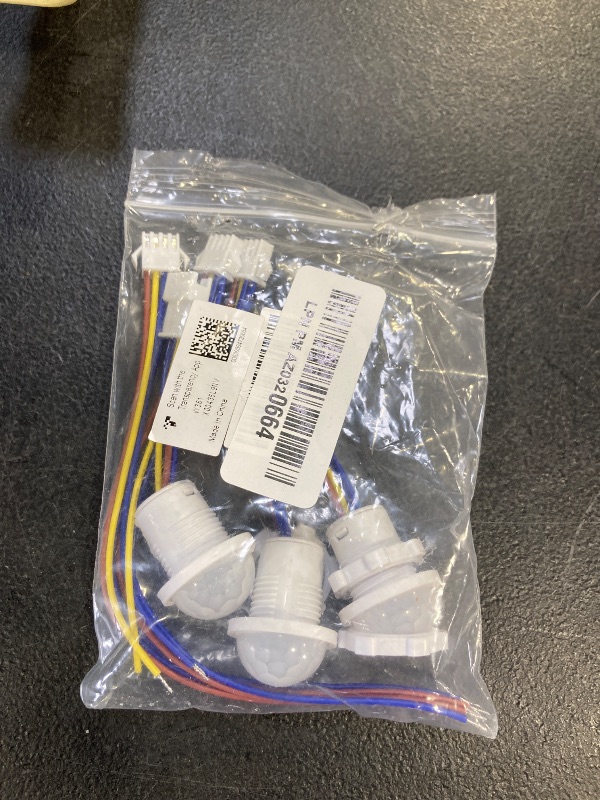 Photo 1 of 3 Packs Motion Sensor Light Switch, PIR Sensor Smart Detection Switch, 85-265V 40W, 30 Second Delay Working Under Light Below 15 Lux, Ceiling or Wall Mount, Fit for LED Lamp, Bulb Light and More