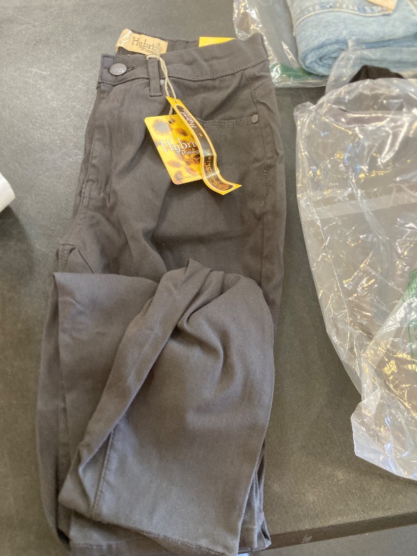 Photo 1 of & Company Womens Hyper Ultra Stretch Comfy Skinny Leg Work Casual Pants P44876SK Charcoal small