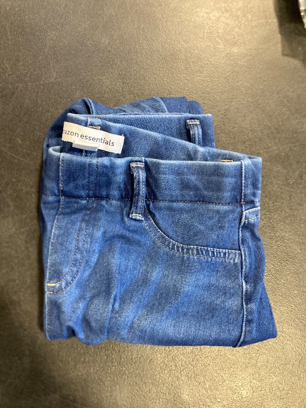 Photo 1 of Amazon Essentials Women's Pull-On Stretchy Knit Jegging (Available in Plus Size), Medium Wash, Small Short