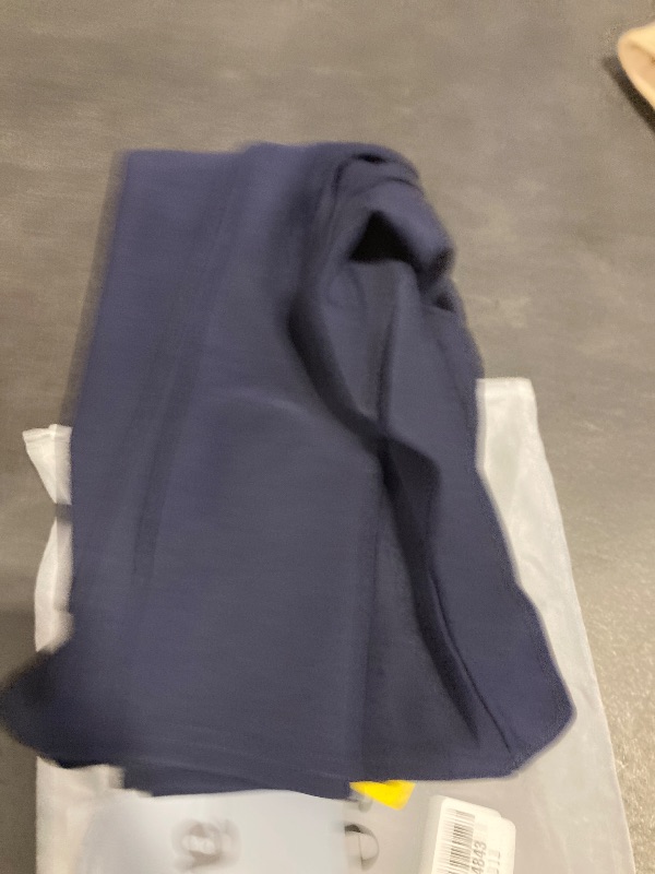 Photo 1 of Amazon Essentials Women's Ponte Pull-On Above The Knee Fitted Pencil Skirt, Navy, large