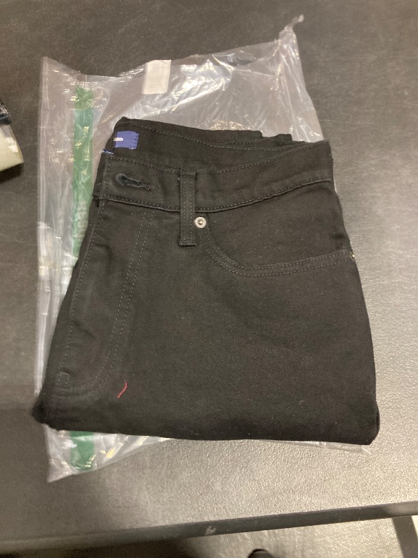 Photo 1 of Amazon Essentials Men's Low Stretch Straight-Fit Bootcut Jean, Black, 30W x 32L