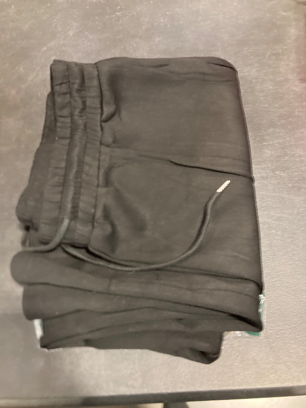 Photo 1 of Aleumdr Womens High Waist Wide Leg Pants Lounge Joggers Baggy Sweatpants Casual Loose Yoga Pants with Pockets Black XX-Large