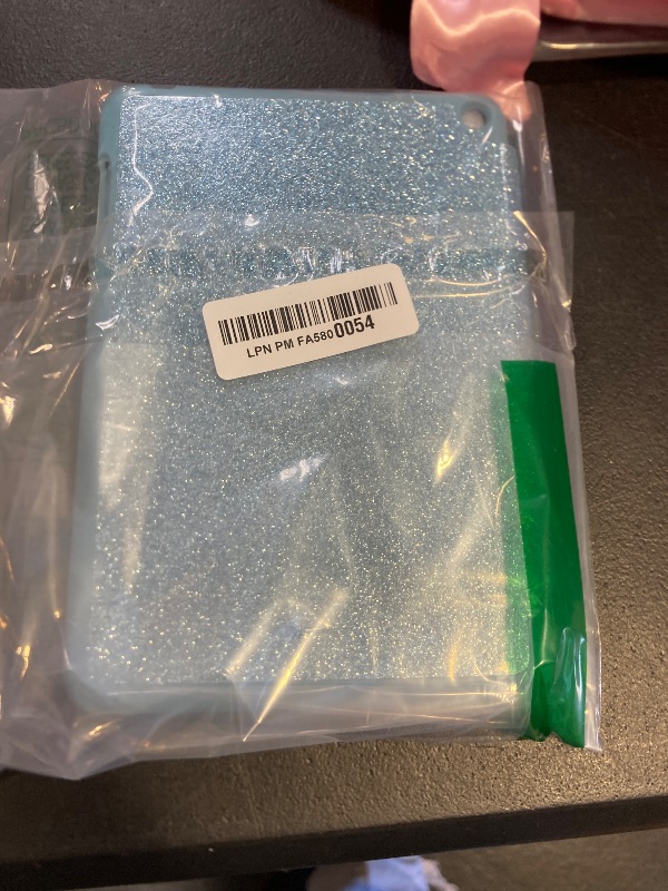 Photo 1 of All-New 8inTablet Case,DJ&RPPQ Smart Trifold Stand Case with Hard PC Back and Auto Wake/Sleep Incompatible with Alcatel TCL,Bling Blue