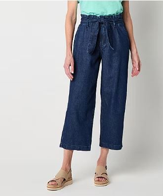 Photo 1 of St. John's Bay Womens High Rise Cropped Jean- SIZE 16
