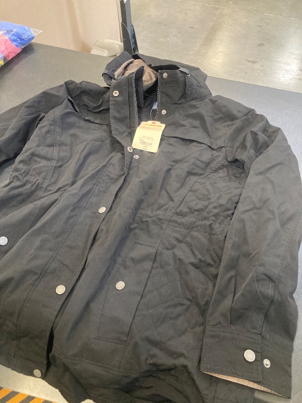 Photo 1 of LARGE- St. John's Bay Lightweight Womens Anorak- BLACK
