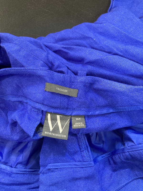 Photo 1 of 10T- WORTHINGTON TROUSERS BLUE