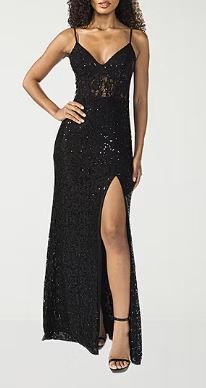 Photo 1 of SIZE 5-B. Smart Womens Sleeveless Glitter Juniors Bodycon Dress
