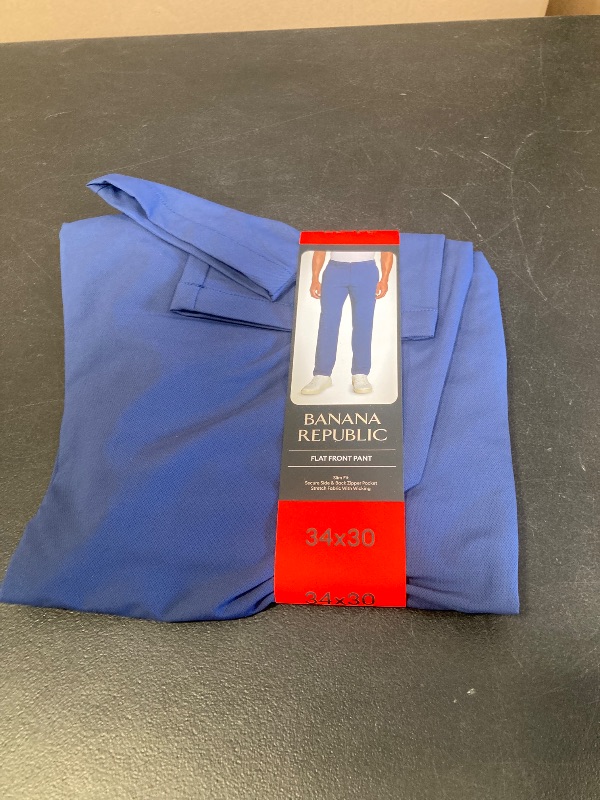 Photo 1 of 34X30- Banana Republic Men's Flat Front Pant
