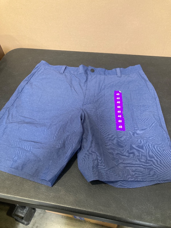 Photo 1 of MENS BANANA REPUBLIC SHORTS- NAVY BLUE- SIZE 40