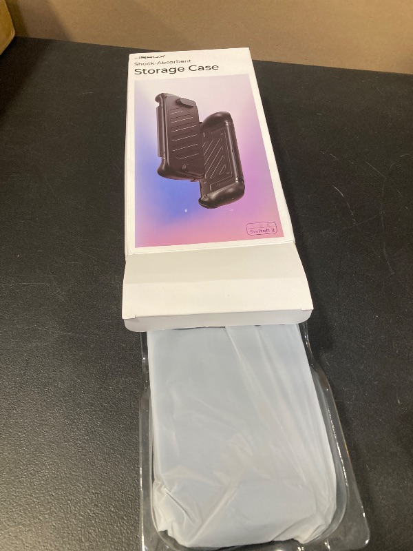Photo 1 of JSAUX Split Protective Case for Nintendo Switch 2, TPU Middle Frame & PC Front Cover, Non-Slip Ergonomic Grip, Storage for 10 Game Cards, Supports Stand Use, Shock Absorption & Anti-Scratch-PC0114