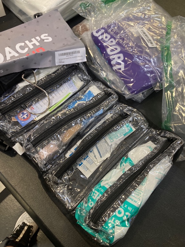 Photo 1 of Be Smart Get Prepared 73-Piece Coach’s and Team Sports First Aid Kit in Roll up Bag: Clean, Treat, Protect Cuts, Scrapes. Home, Office, Car, School, Travel, Hunting, Outdoor, Camping, FSA HSA
