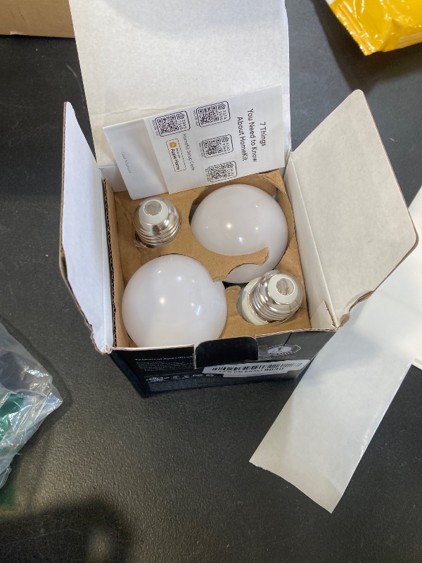Photo 1 of meross Smart RGBWW WiFi LED Bulbs, Apple HomeKit Compatible, 60W Equivalent, 900 Lumens, Multicolor, 4 Pack