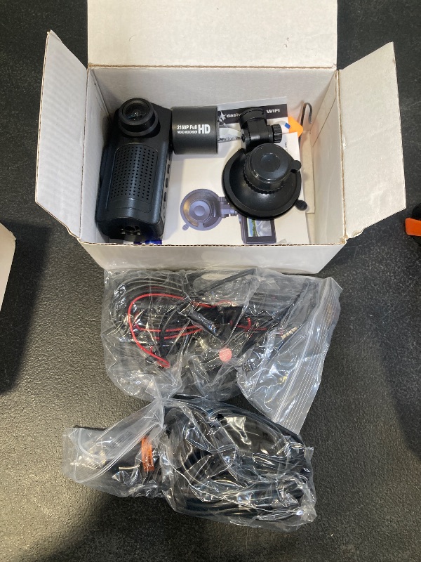 Photo 1 of Miden X5 4K WiFi Dash Cam Front and Rear Inside, 2160P+1080P+1080P FHD 3 Channel Dash Camera for Cars, 360° All Sides Dashcam, Free 64G SD Card, G-Sensor, WDR, Night Vision, 24H Parking Monitor
