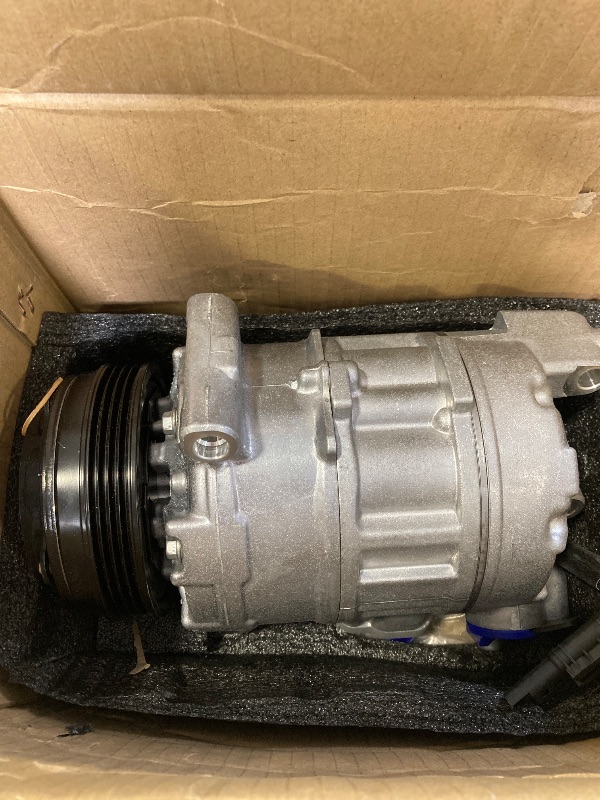 Photo 1 of ECCPP A/C Compressor with Clutch 2011-2016 Fit for BMW 550i 4.4L 2010-2018 Fit for BMW X5 4.4L AC Compressor