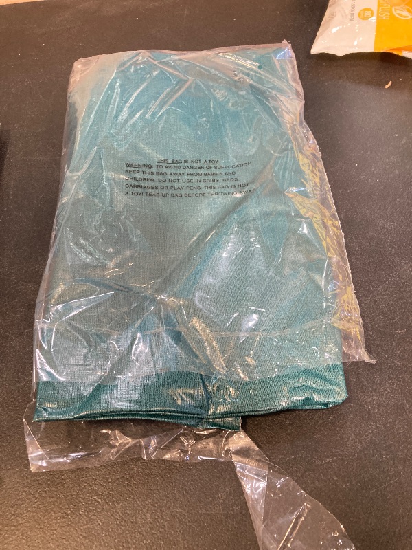 Photo 1 of sancua 100% Waterproof Rectangle PVC Tablecloth - 54 x 108 Inch - Oil Proof Spill Proof Vinyl Table Cloth, Wipe Clean Table Cover for Dining Tables, Buffet Parties and Camping, Deep Teal