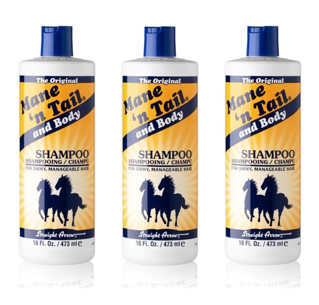 Photo 1 of Mane 'n Tail Original Formula For Thicker Fuller Stronger Hair 16 oz (3 pack Shampoo)
