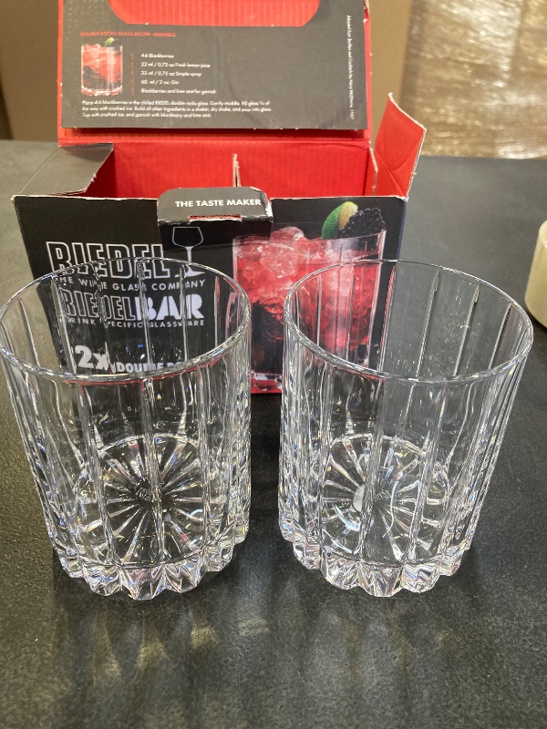 Photo 1 of Riedel Drink Specific Glassware Double Rocks Glass