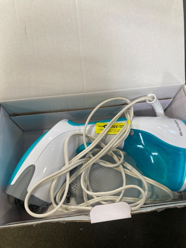 Photo 1 of BEAUTURAL Steamer for Clothes, Portable Handheld Garment Fabric Wrinkles Remover, 30-Second Fast Heat-up, Auto-Off, Large Detachable Water Tank
