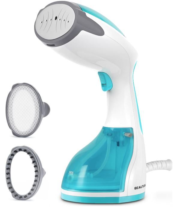 Photo 1 of BEAUTURAL Steamer for Clothes, Portable Handheld Garment Fabric Wrinkles Remover, 30-Second Fast Heat-up, Auto-Off, Large Detachable Water Tank
