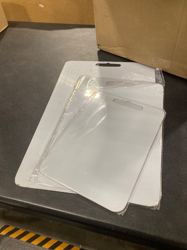 Photo 1 of 3pcs Stainless Steel Cutting Board Cutting Boards for Kitchen, Upgrade Double Sided Board.
