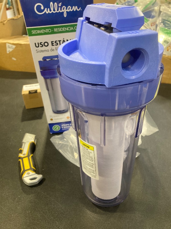Photo 1 of HF-360 Whole House Sediment Water Filter Housing, 3/4-In.