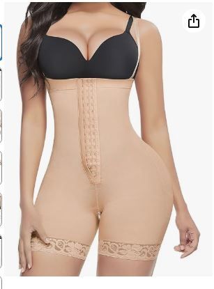 Photo 1 of XL-Lover-Beauty Fajas Colombianas Shapewear for Women Tummy Control Postpartum Body Shaper Butt Lifter Bodysuit
