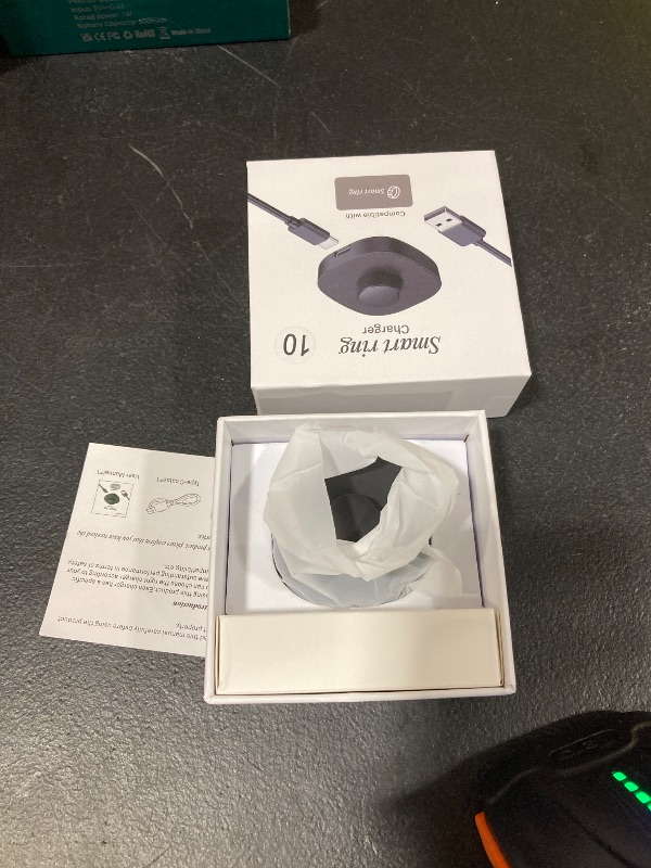 Photo 1 of sylacor Compatible with Oura Ring Gen 3 Charger, Fast Charging Dock with USB-C Cable for Ring Gen 3 Horizon/Heritage (Size 10)