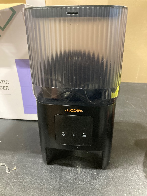 Photo 1 of Espelho Automatic Cat Feeder- 4L Timed Cat Food Dispenser 1-6 Meals Control for Cat and Small Dog- Auto Pet Feeder with Desiccant Bag Keep Fresh for Reliable Easy Set Up and Clean- Voice Recorder