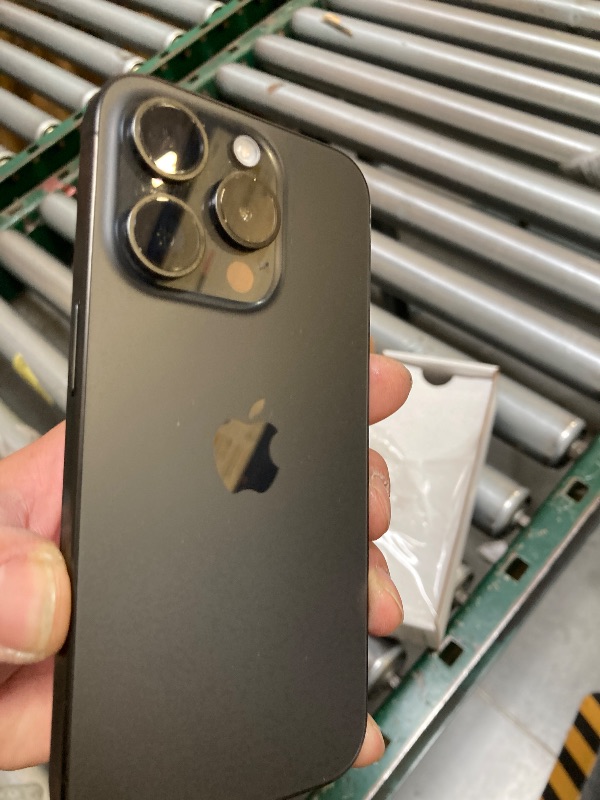 Photo 1 of Apple iPhone 15 Pro, 128GB, Black Titanium - Unlocked (Renewed)