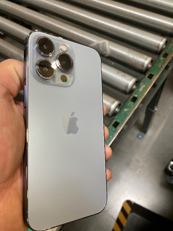 Photo 1 of Apple iPhone 13 Pro, 128GB, Sierra Blue - Unlocked (Renewed Premium)