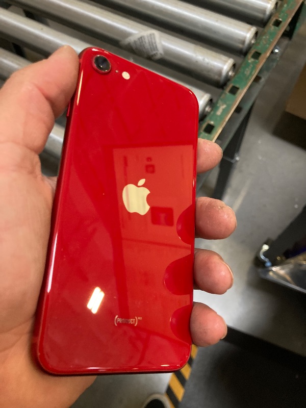 Photo 1 of Apple iPhone SE 3rd Gen, 128GB, RED - Unlocked (Renewed Premium)