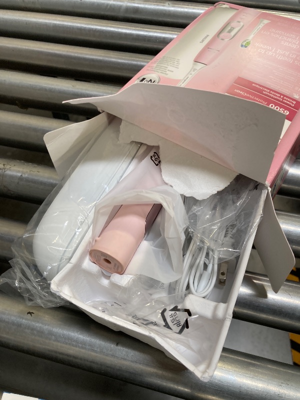Photo 1 of Philips Sonicare ProtectiveClean 6500 Rechargeable Electric Toothbrush, with Pressure Sensor, 3 Cleaning Modes, SmarTimer and QuadPacer, 14-Day Battery Life, Charging Travel Case, Pink, HX6462/06