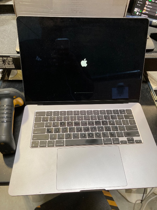Photo 1 of 2023 Apple MacBook Air with Apple M2 Chip with 8-Core CPU/10-Core GPU (15-inch, 8GB RAM, 512GB SSD Storage) (QWERTY English) Space Gray (Renewed Premium)