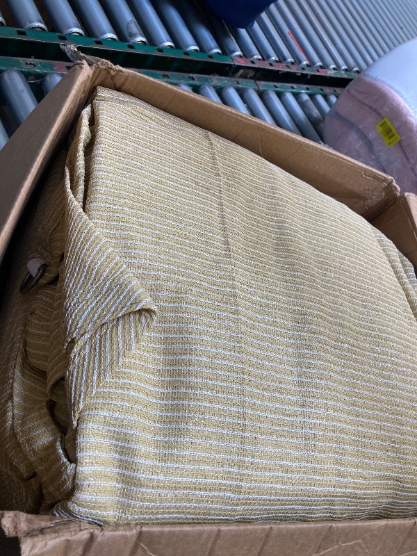 Photo 1 of ColourTree 20' x 20' x 20' Beige Triangle TAPT20 Sun Shade Sail Canopy Mesh Fabric UV Block UPF50 - Commercial Heavy Duty - 190 GSM - 3 Years Warranty (We Make Custom Size)
